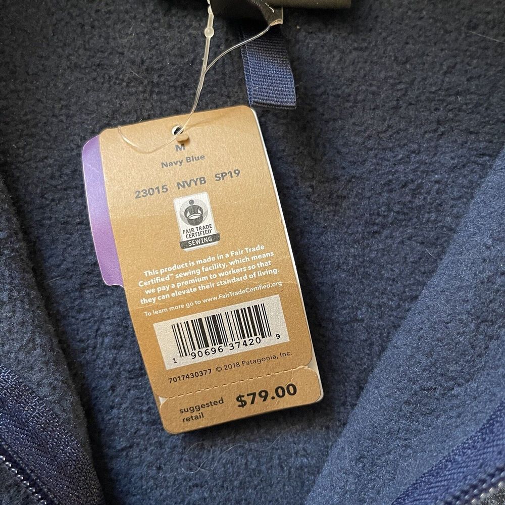 Patagonia Better Sweater Vest Blue Classic Navy Women's Medium SalesLoft - Picture 8 of 11